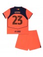 Barcelona Jules Kounde #23 Kolmaspaita Lasten 2025-26 Lyhythihainen (+ shortsit)
